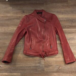 Vintage GAP genuine leather jacket